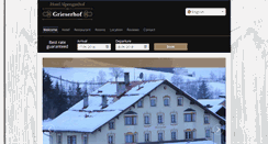 Desktop Screenshot of grieserhof.net