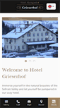 Mobile Screenshot of grieserhof.net