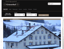 Tablet Screenshot of grieserhof.net